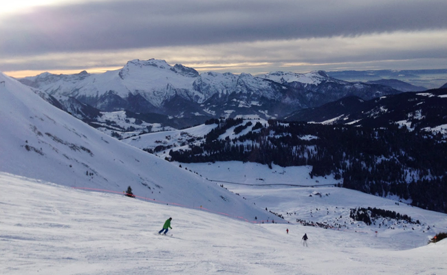 weekend ski trip from London
