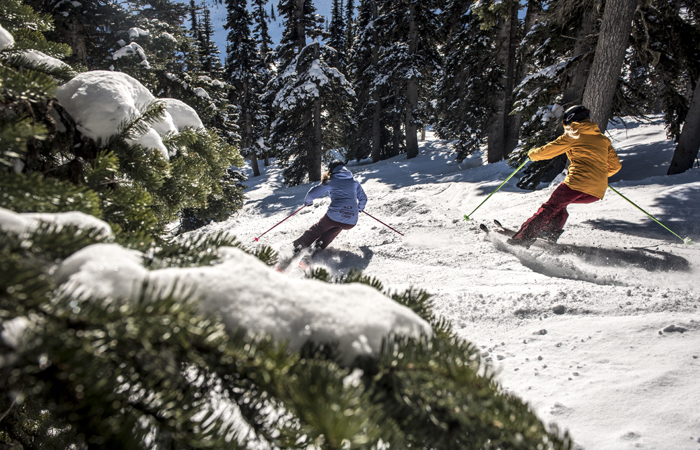 ski resorts close to airports