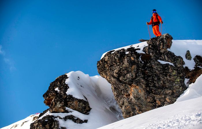 St Anton advanced skiing