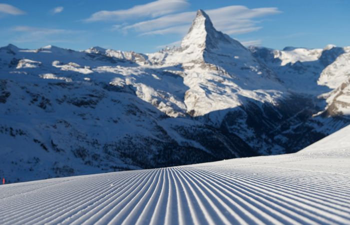 Spring skiing in Zermatt