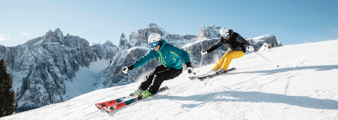 Skiing the Sella Ronda Circuit