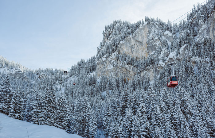 Adelboden gondola © Anja Zurbruegg/Tourismus Adelboden