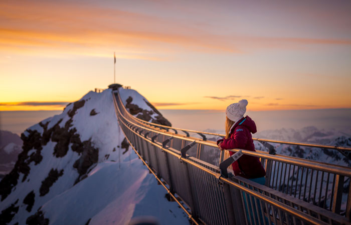 Peak Walk at Glacier 3,000