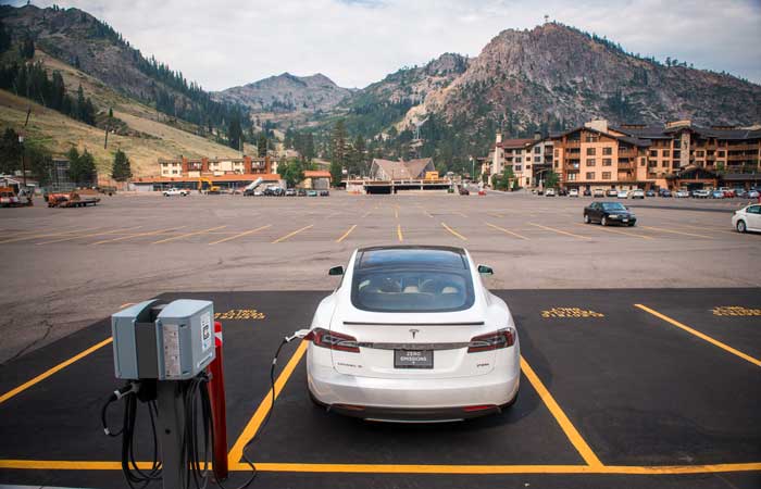 Electric car charging