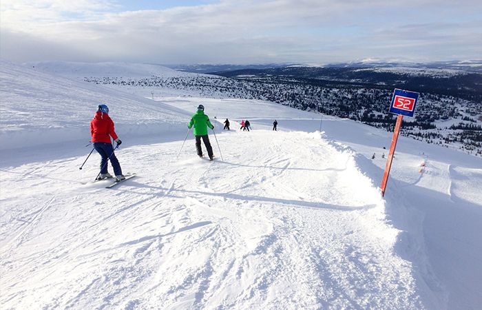 Trysil - One of the quietest ski resorts at half term