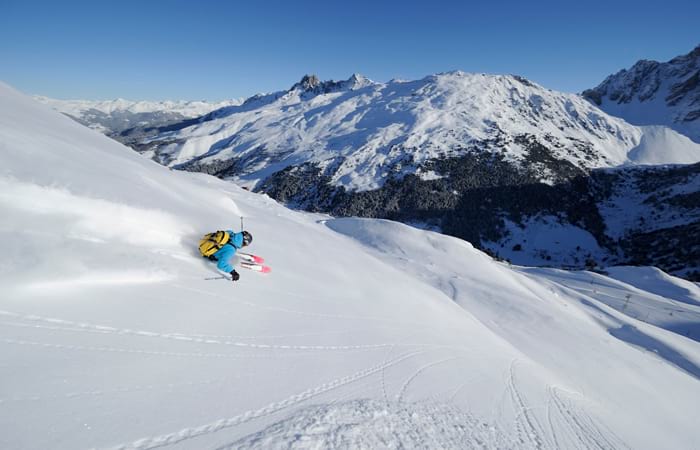 Largest ski areas in France