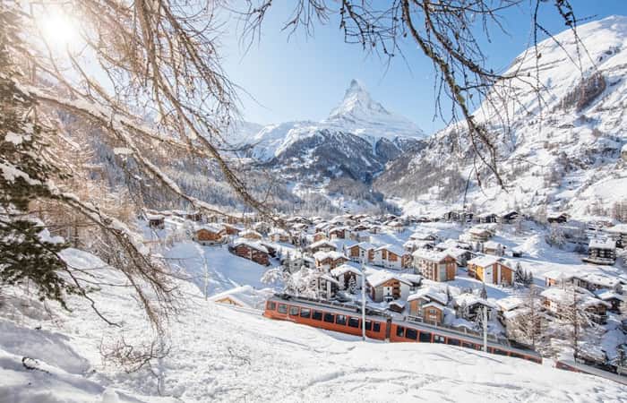 snow sure ski resorts in Switzerland