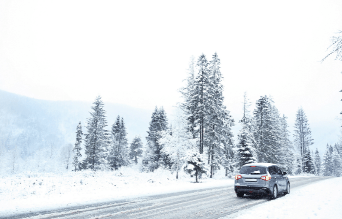 Driving to the Alps