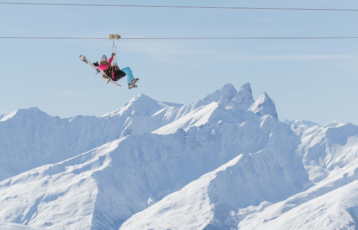 Zipline Val Thorens