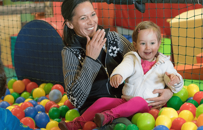 Daytime crèche on ski holidays