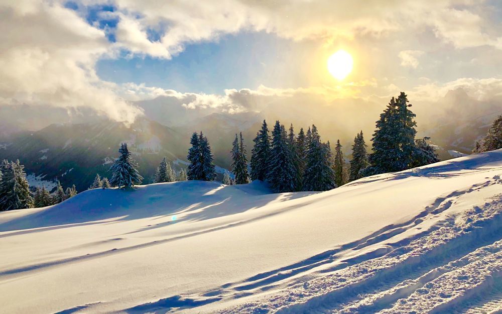 Skiing in Switzerland