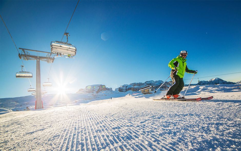 Skiing in Madonna di Campiglio