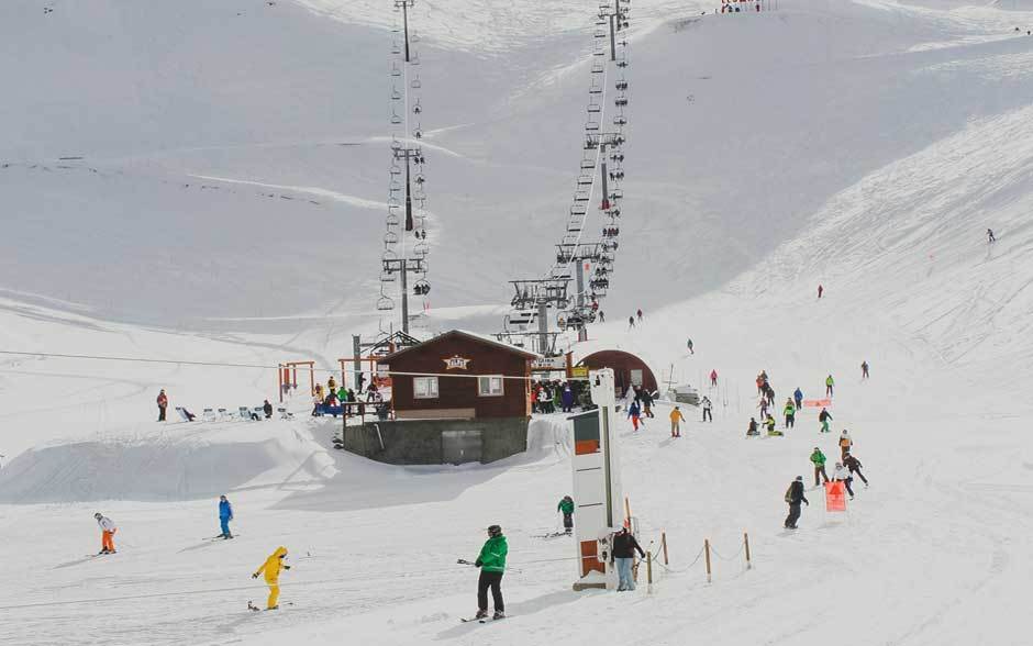 Skiing in Les Deux Alpes