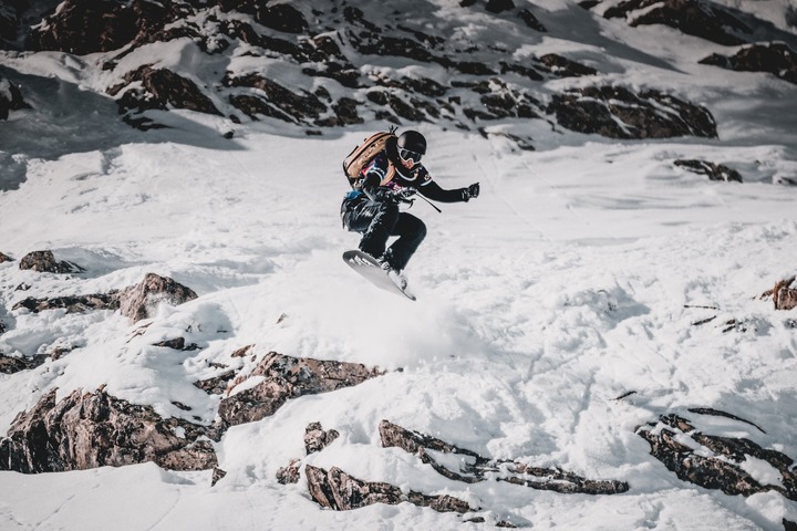 Snowboarding in Hochgurgl