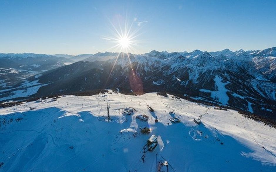 Skiing in Kronplatz