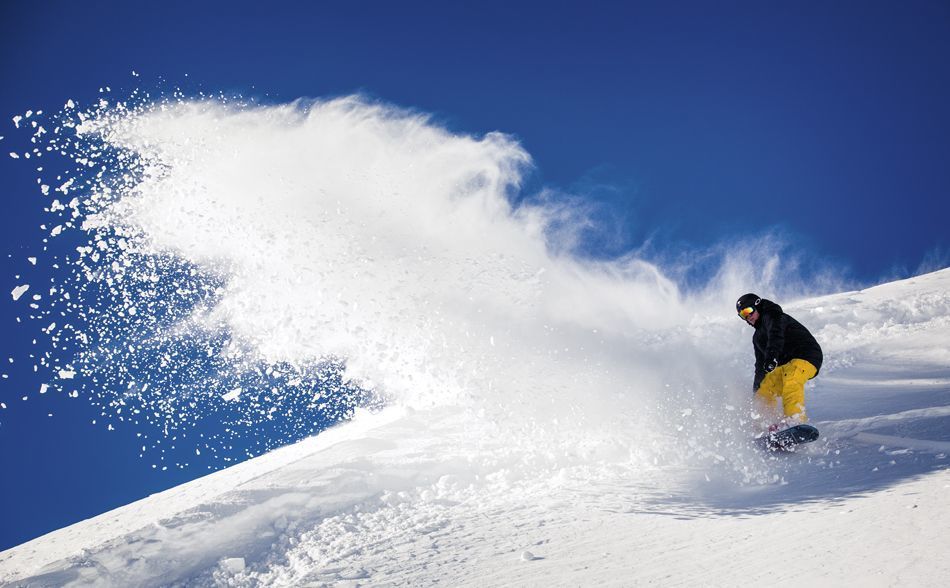 Snowboarding in Sölden