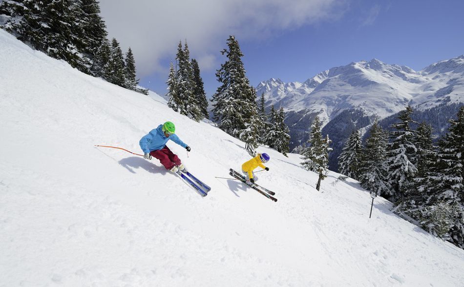 Skiing in St. Anton