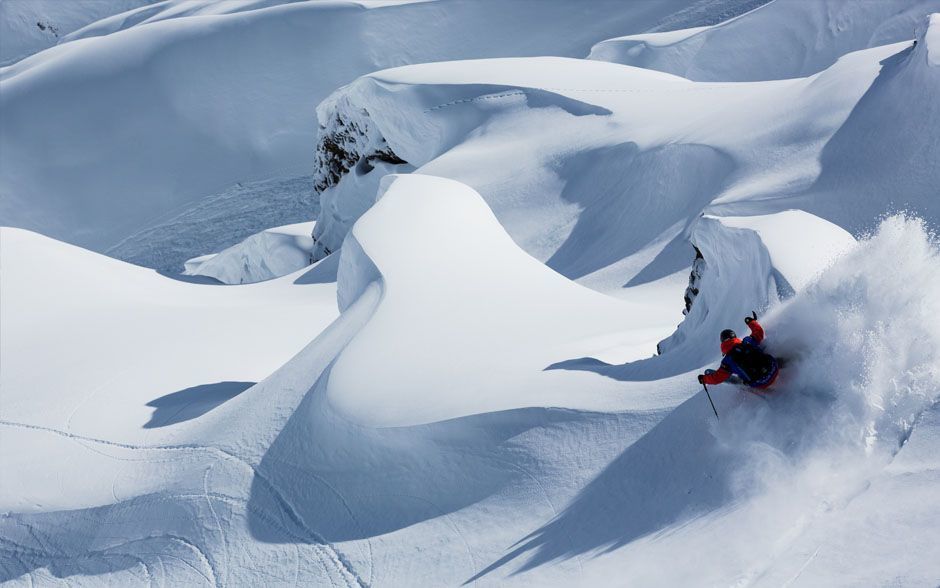 Skiing in Zermatt