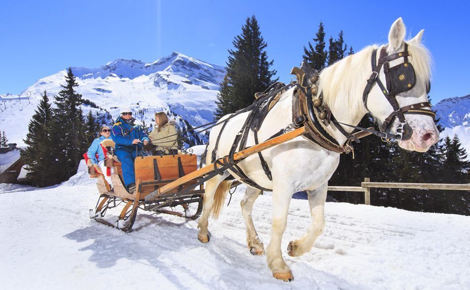 Non-Skiers in Avoriaz