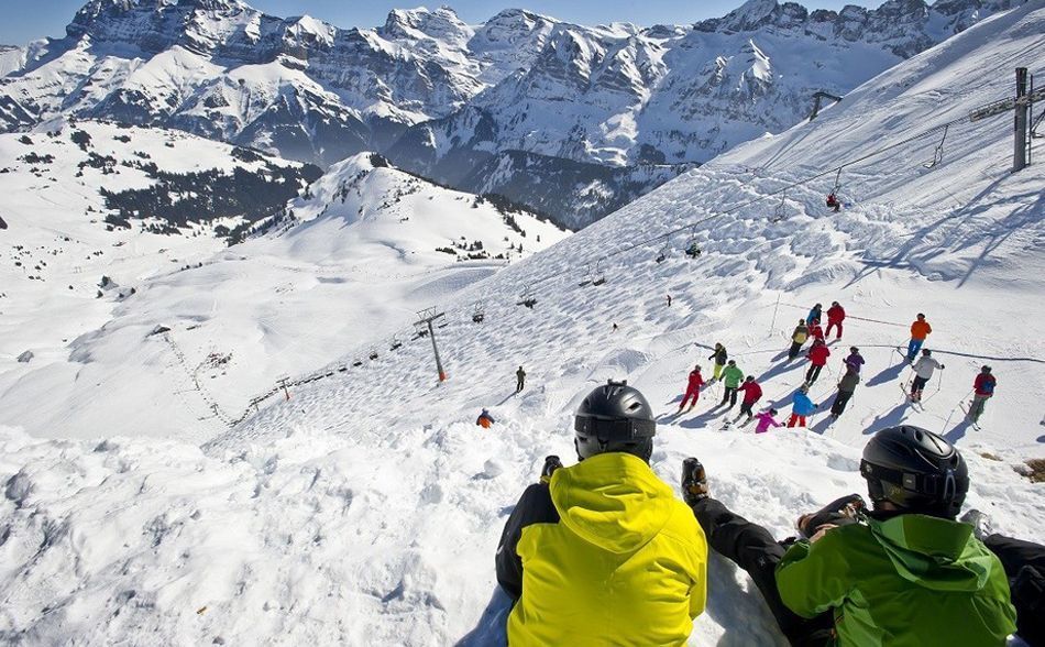 Skiing in Avoriaz