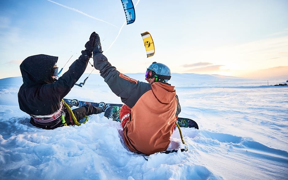 Snowboarding in Myrkdalen