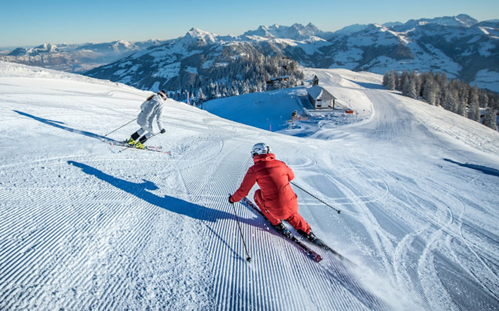 Kitzbühel in January