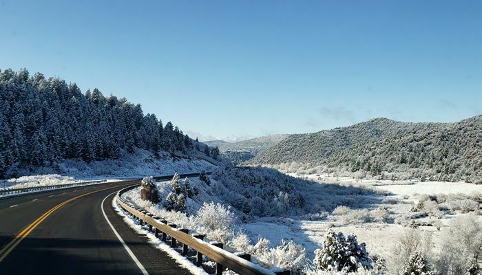 Driving To The Alps