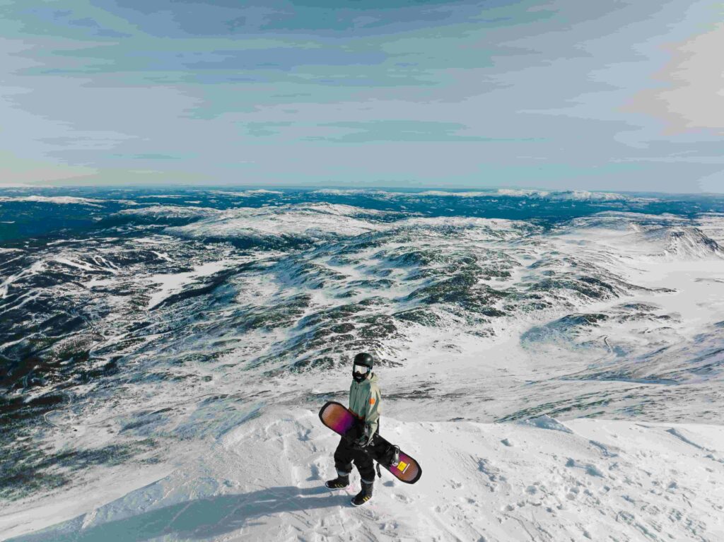 Guasta snowboarding