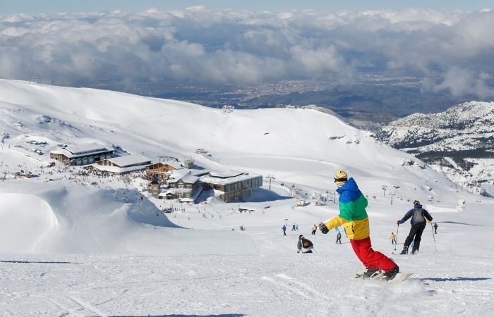 Sierra Nevada skiing